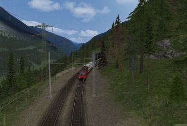 Sattelauflieger Richtung Norden