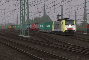 Intermodal 1 Scenario from Kalsruhe to Schwetzingen