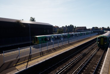 Class 313 EMU Purley To Streatham Common