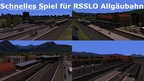Schnelles Spiel für RSSLO Allgäubahn
