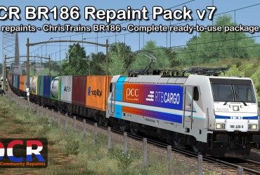 DCR BR186 Repaint Pack v7