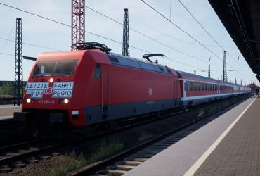 BR 101 | München-Nürnberg-Express Abschiedsfahrt