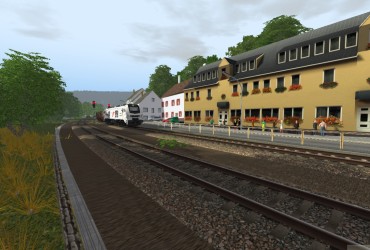 Holzzug mit der Eurodual