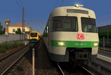 [N051] Der Olympiazug als Sonderfahrt auf der S-Bahn