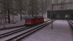 liegengebliebener IC im Gotthard Tunnel
