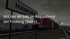 Mit der BR 648 im Regiodienst um Freiberg v.1.4