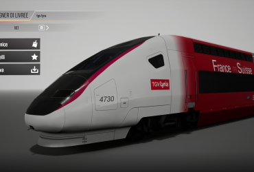 [UVAV] TGV Duplex 200 livery Suisse <> France