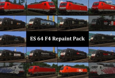 EuroSprinter ES64F4 Repaint Pack