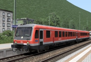 VT 628 239, 241 "Bahnland Bayern, Neulack + Ausgeblichen "