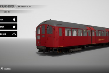 Class 483 London Underground Red