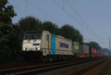 Containerzug nach Bremen Rbf