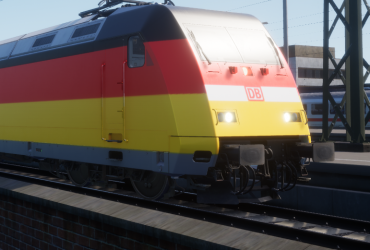 DB BR 101 Deutschland Repaint (fiktiv)