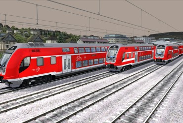 Repaint für den Railtraction Twindexx Vario im BLB und VBB Design