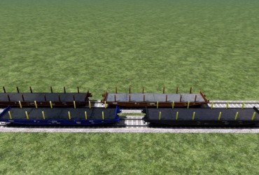 4 Repaints der Ssylms Wagen von Kuju.