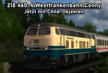 [JK] 218 460-4 Westfrankenbahn Conny