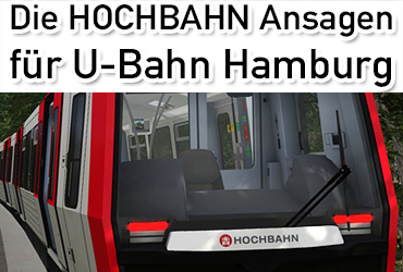 Aktuelle HOCHBAHN Ansagen für Hamburger U-Bahn (2023)