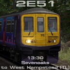 [blk11] 2E51 13:30 Sevenoaks - West Hampstead Thameslink