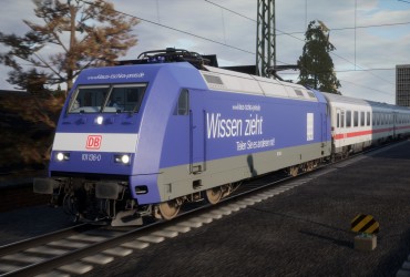 DB BR 101 136-0 "Wissen zieht"