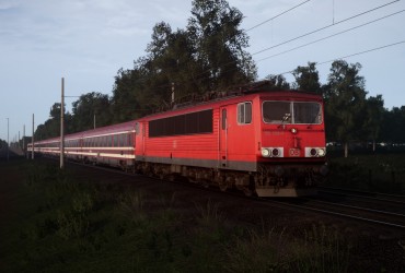 Sonderzug der IGSO vom Lübecker Weihnachtsmarkt.