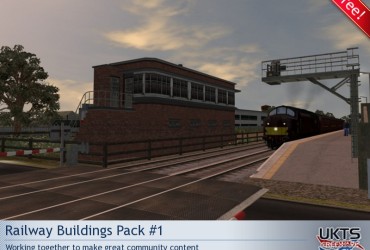 UKTS Freeware Pack - Railway Buildings #1