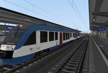 Repaint für den Railtraction Lint 41 im neuen BRB Design