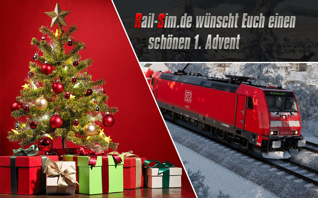 Gewinnspiel zum 1. Advent 2019 RailSim.de Die Train