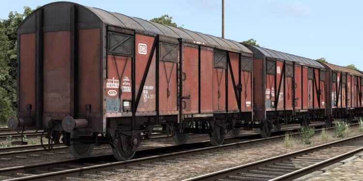 [JaskSoft] Geschlossene Güterwagen Gs DB/DR Epoche IV/V – Pack 1 – jetzt erhältlich!